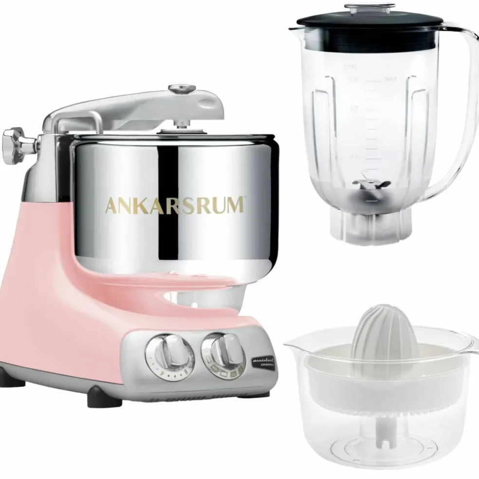 Assistent AKM6230 + mixerkanna & citruspress, mineral white