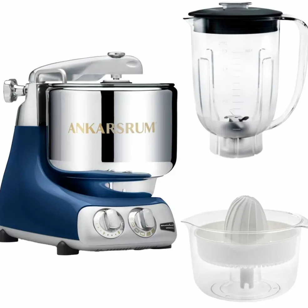 Assistent AKM6230 + mixerkanna & citruspress, red