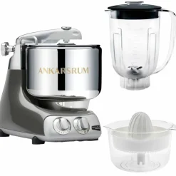 Assistent AKM6230 + mixerkanna & citruspress, red