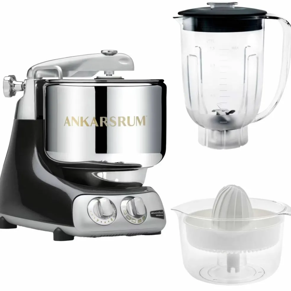 Assistent AKM6230 + mixerkanna & citruspress, forest green