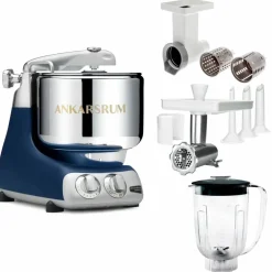 Assistent Original AKM 6230 köksassistent med köttkvarn, skärtillsats och mixerkanna, sun beam