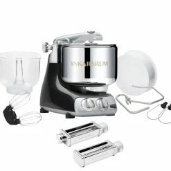 Assistent Original AKM 6230 köksmaskin och pastakit, black chrome