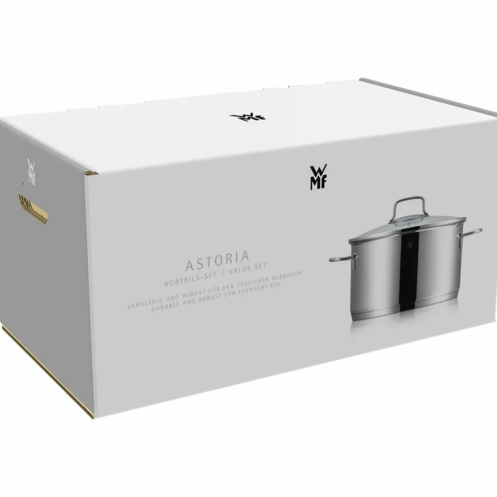 Astoria grytset, 5 delar inkl. 4 glaslock