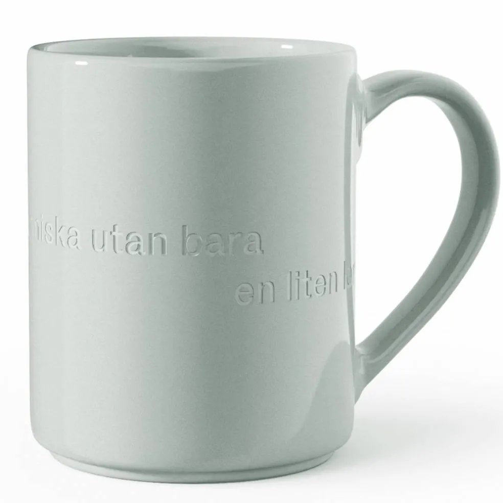 Astrid Lindgren mugg 35 cl, "ej klokt"