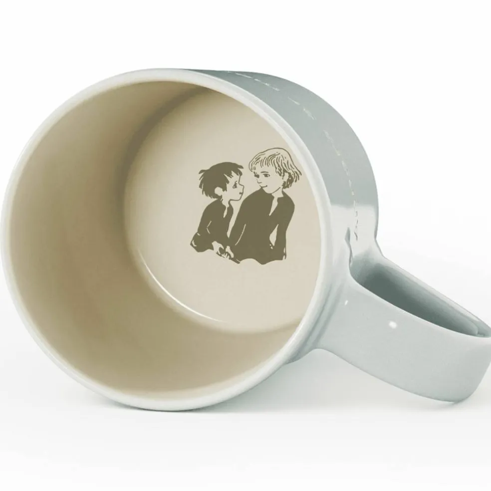 Astrid Lindgren mugg 35 cl, "ej klokt"