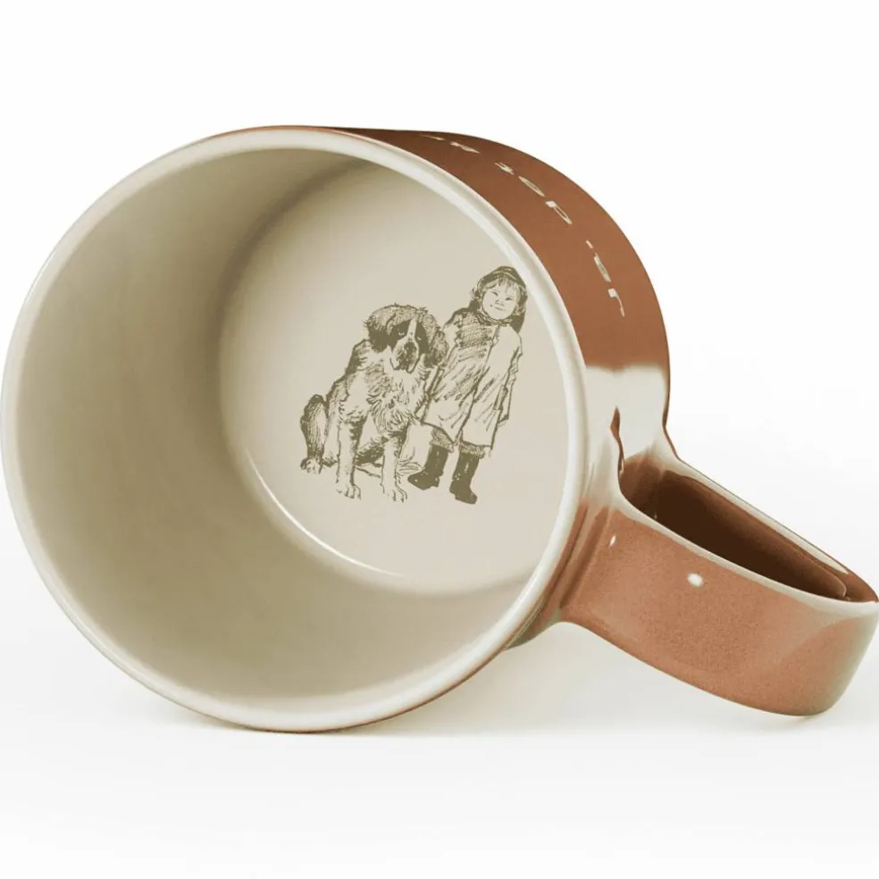 Astrid Lindgren mugg 35 cl, "ej klokt"