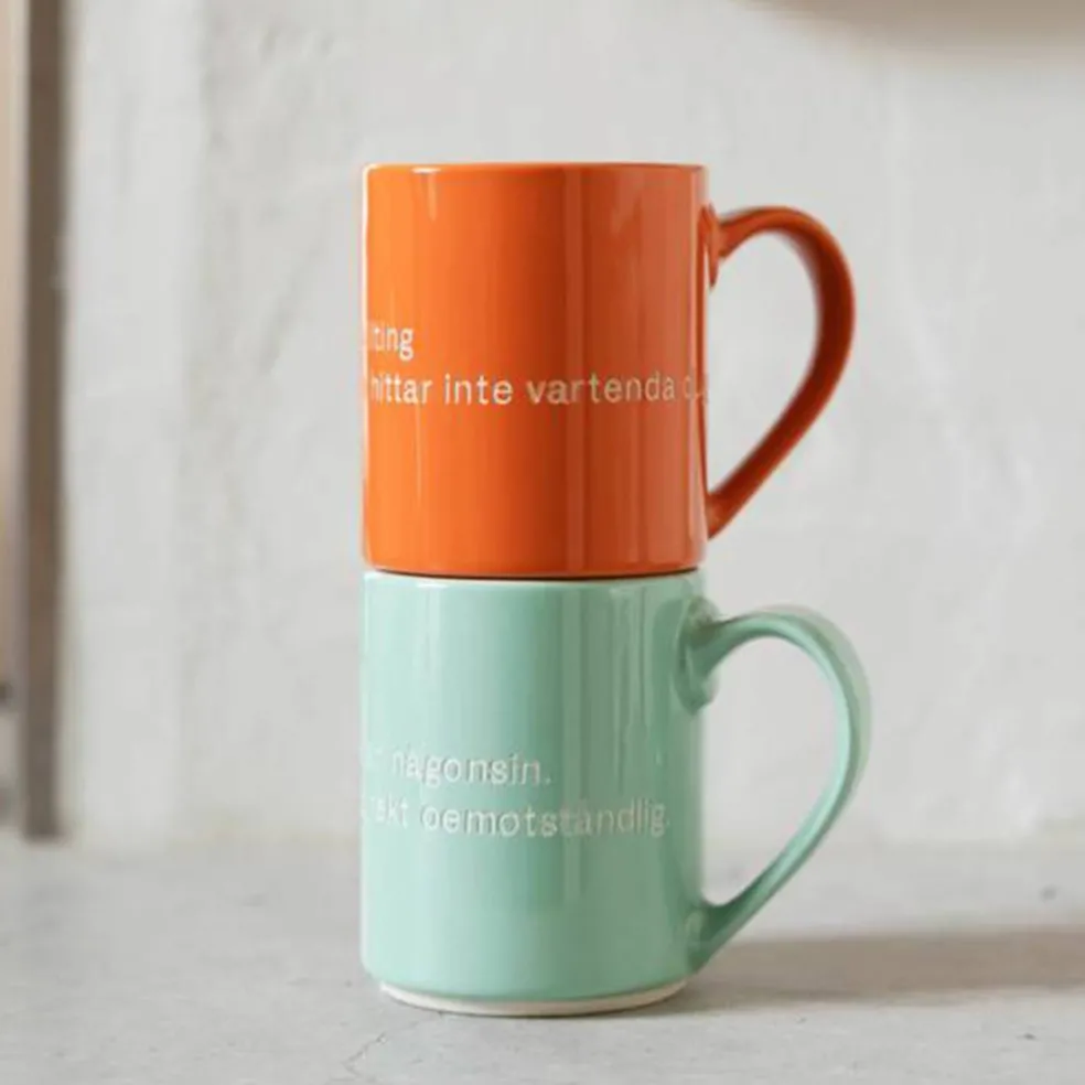 Astrid Lindgren mugg 35 cl, "utan snus"