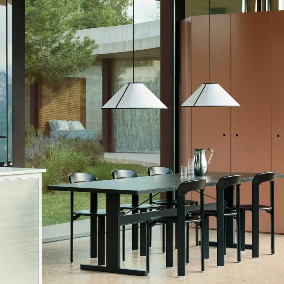 Ava Cone Pendant pendellampa 50 cm, vit