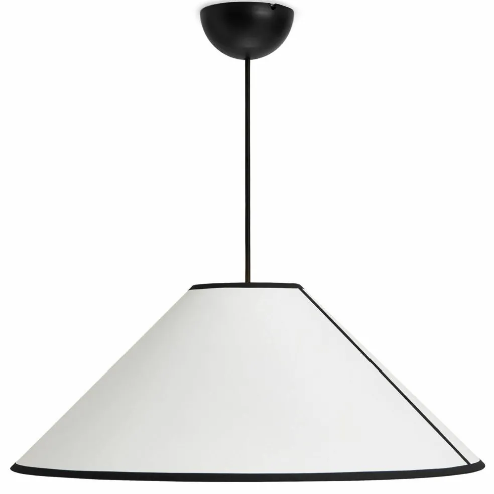 Ava Cone Pendant pendellampa 50 cm, vit