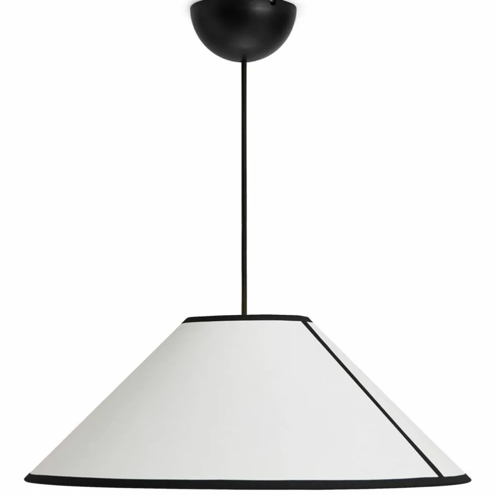 Ava Cone Pendant pendellampa 50 cm, vit