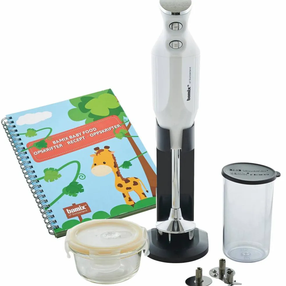 Babyline stavmixer, vit