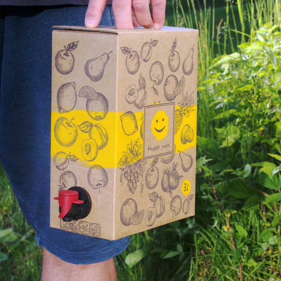 Bag In Box-påse med kran 3 liter 4-pack