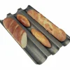 Baguetteplåt - 3 Baguetter Smala Rännor