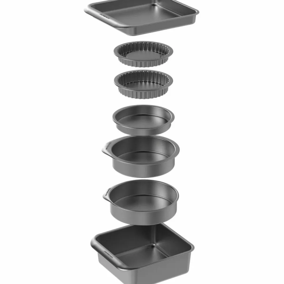 Bakset 7 delar rund