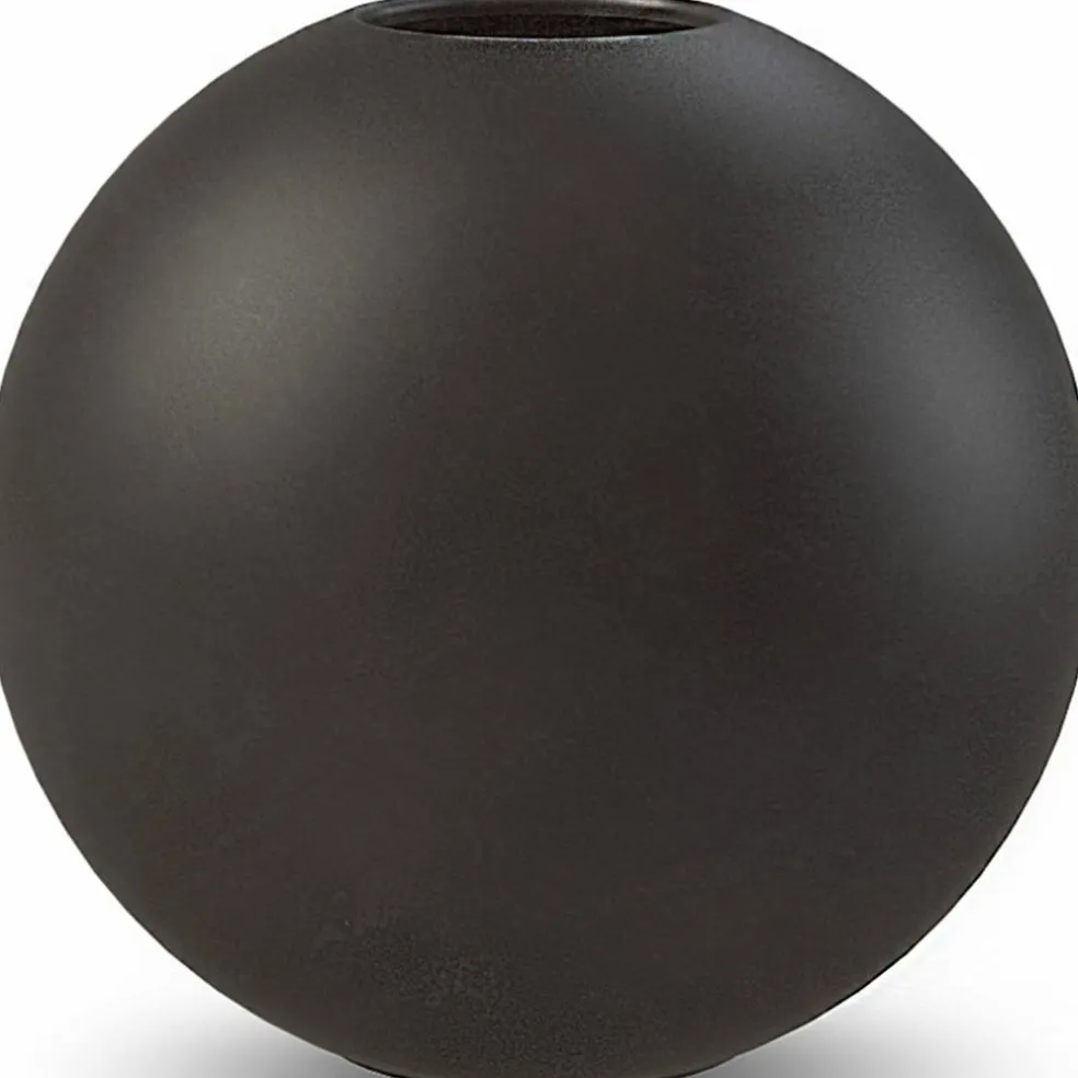 Ball vas, 10 cm, black
