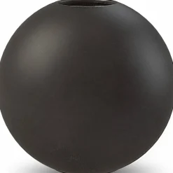 Ball vas, 20 cm, black
