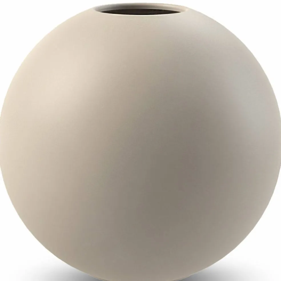 Ball vas, 20 cm, sand