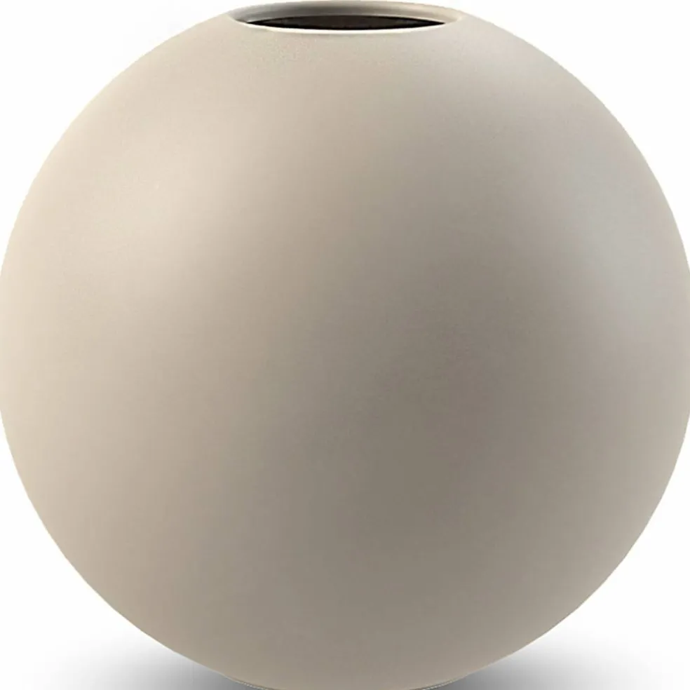 Ball vas, 20 cm, sand