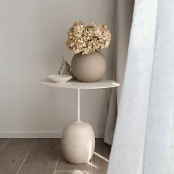 Ball vas, 20 cm, sand