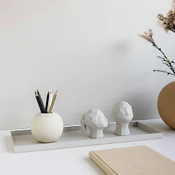 Ball vas, 10 cm, sand