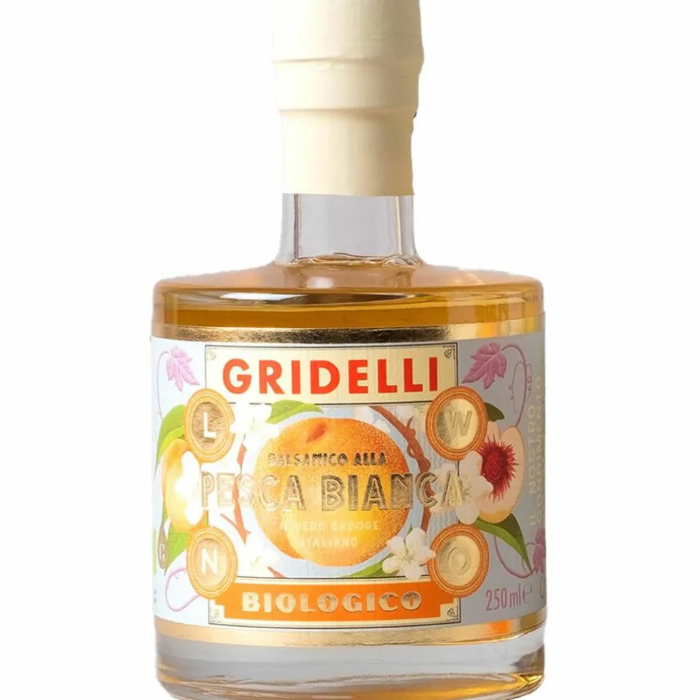 Balsamico Alla Pesca Bianca vit balsamvinäger, 250 ml