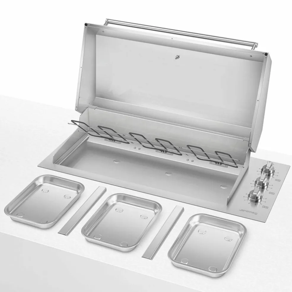 BBQE12X Elgrill 120cm Rostfritt Stål