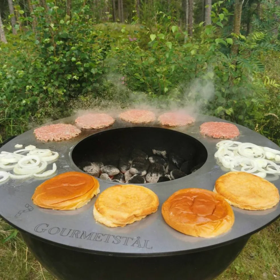 BBQ Ring grillplatta till kolgrill