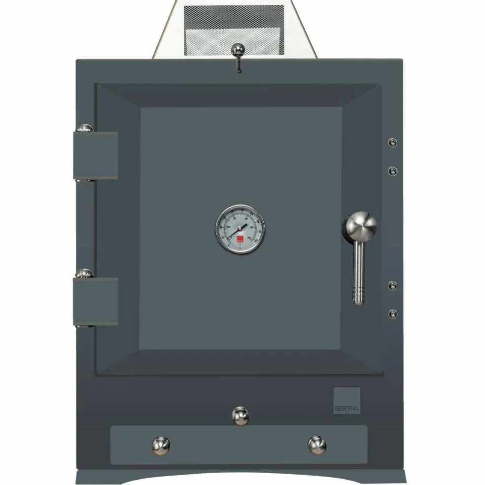 Bertha Original Table Top träkolsugn, svart
