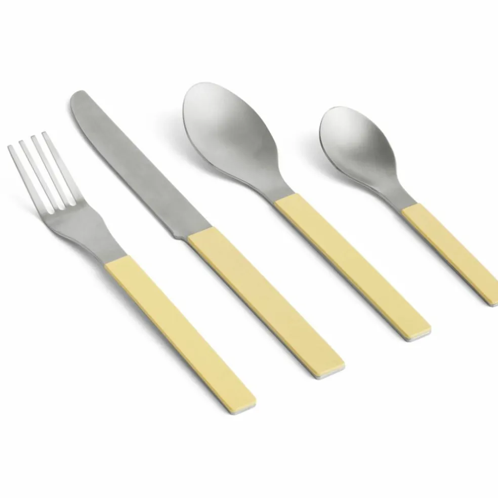 Bestickset 4 delar, mörkblå