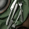 Bestickset 2 gafflar + 2 knivar