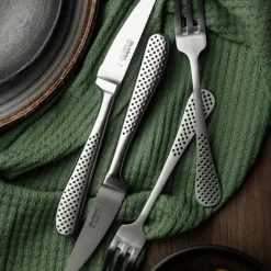 Bestickset 2 gafflar + 2 knivar
