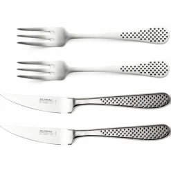 Bestickset 2 gafflar + 2 knivar