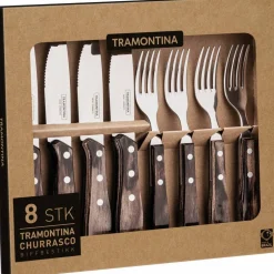 Biffbestick 8 delar 21,5 cm