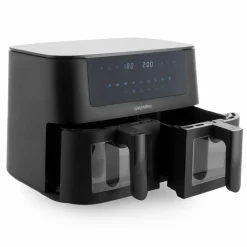 Bistro airfryer 8 liter, 2 korgar