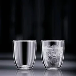 BISTRO Dubbeltväggad mugg, 2 st. - 0,45 l