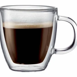 BISTRO Dubbelväggad mugg m. handtag, 2 st. - 0,45 l
