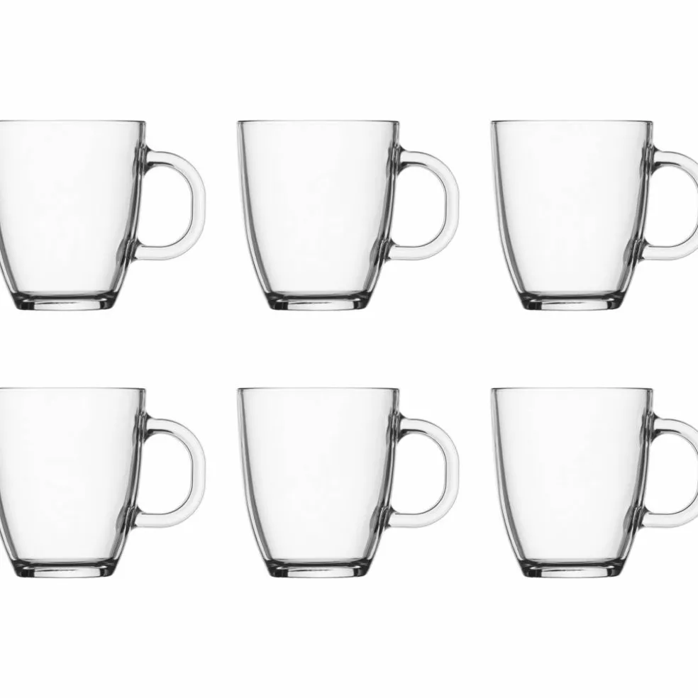 BISTRO, mugg i glas, 0,35 l - 6 st.