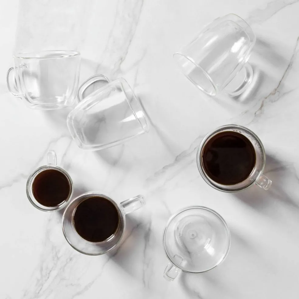 BISTRO, mugg i glas, 0,35 l - 6 st.