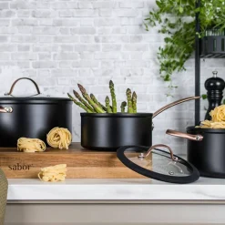 Black Copper grytset 3 delar 1,5/3/4,9 liter