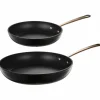 Black Copper stekpanneset 20 + 28 centimeter
