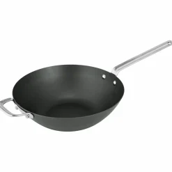 Black Iron Wokpanna kolstål 30 cm