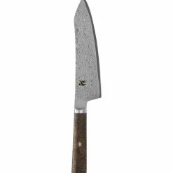 BLACK 5000MCD Rocking Santoku Japansk Kockkniv 18 cm