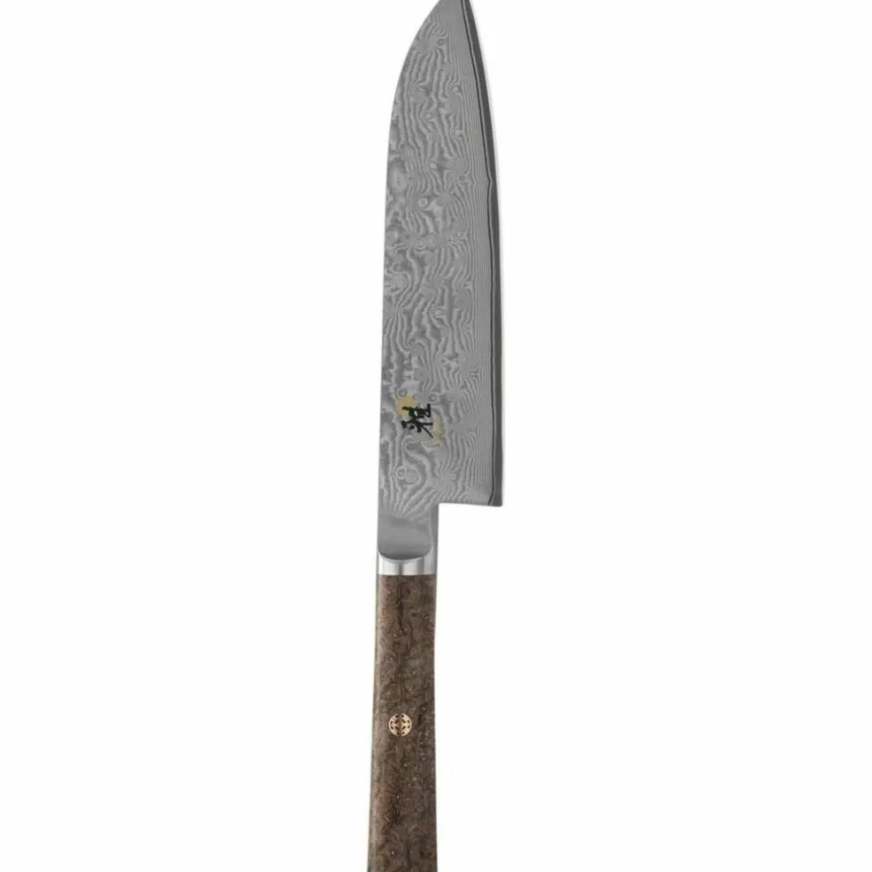 BLACK 5000MCD Santoku Japansk Kockkniv 14 cm