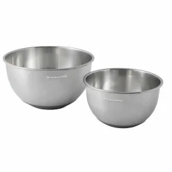 Blandskålar i rostfritt stål, 2-pack