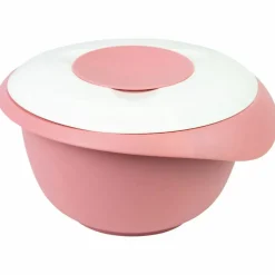 Blandskål 2,5 liter, rosa/vit