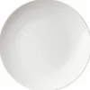 Blå Eld tallrik 26 cm, vit