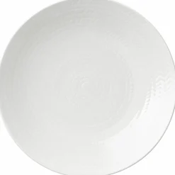 Blå Eld tallrik 26 cm, vit