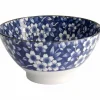 Blue Sakura ramenskål 1600 ml, blå/vit