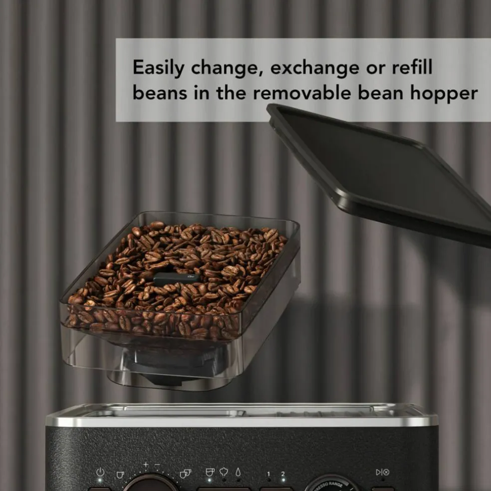 Bönbehållare till halvautomatiska espressomaskiner