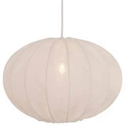 Boll 40 taklampa linne, vit